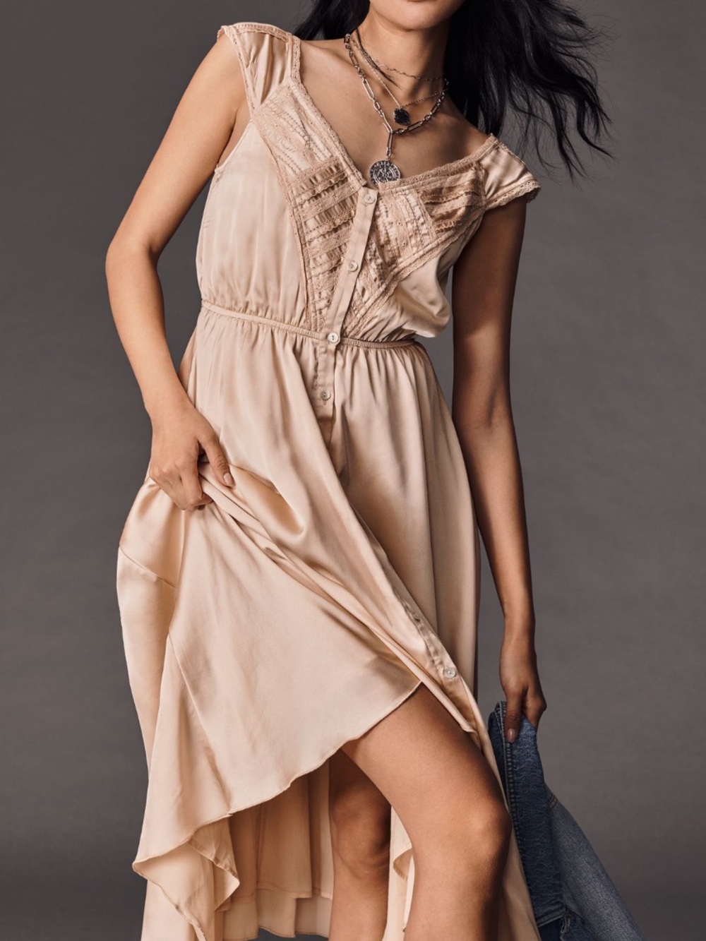 Womenâs Button-Front Summer Dress NWT